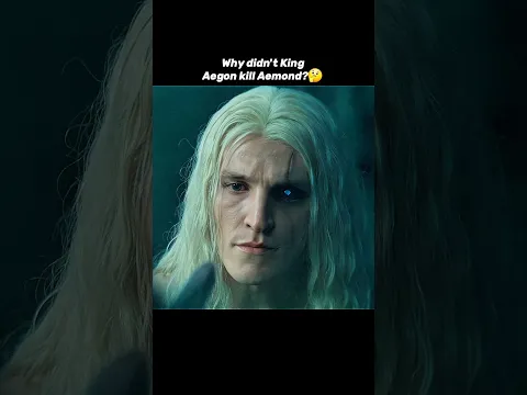 Why didn't King Aegon kill Aemond?🤔