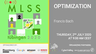 Optimization part 1 - Francis Bach