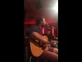Phil Barton performing She Rides at the world-famous Bluebird Cafe