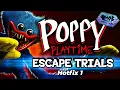 POPPY PLAYTIME ESCAPE TRIALS MAP FORTNITE - SECRET CODE ESCAPE HUGGY MAZE UPGRADE CHARACTER