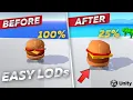 How To make a Smooth Hyper Game Unity LOD