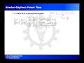 Power Flow - Newton Raphson Technique