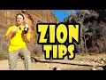 Zion National Park 10 Things to Know Before You Go