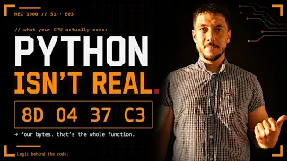 Python Isn t Real How Your CPU Actually Runs Your Code