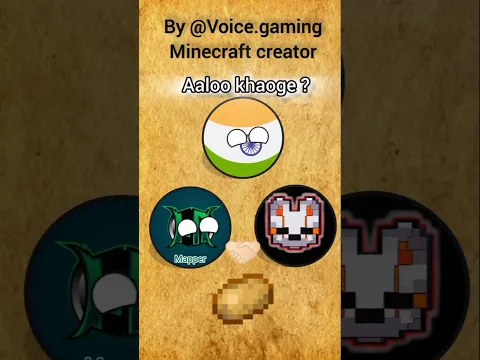 Aloo khaoge ? trend by @Voice.gaming.