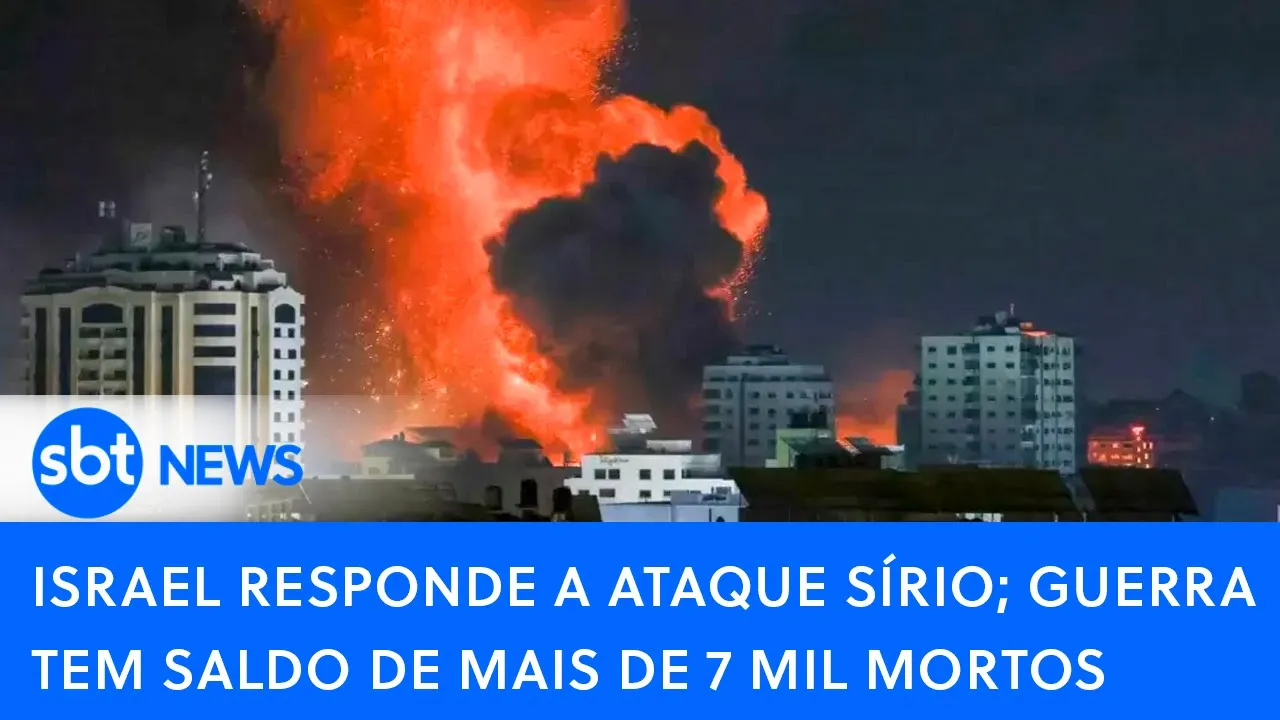 ????Brasil Agora: Israel responde a ataque Sírio; Guerra tem saldo de mais de 7 mil mortos