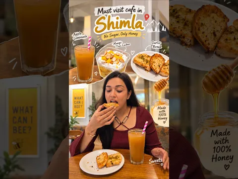 Shimla's Honey Cafe🐝🍯 #shorts #reels #cafe #trending #viral #shortvideo #shortsfeed #minivlog #vlog