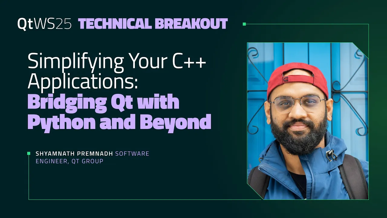 Simplifying Your C++ Applications: Bridging Qt with Python and Beyond