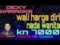 HARGA DIRI KARAOKE WALI  NADA WANITA KN7000 _ dicky keyboard