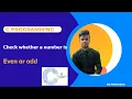 C Program to Check a Number is Odd or Even Bangla Tutorial