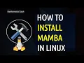 Install Configure and Run Mamba Conda in any Linux Machine