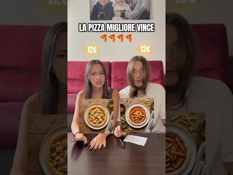 La PIZZA migliore VINCE!🍕 #shorts