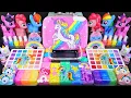 Download Lagu Unicorn Rainbow Slime Mixing Random Cute,shiny things into slime #ASMR #Satisfying #slimevideos #슬라임