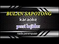 Bulan sapotong karaoke lirik persi koplo bajidor