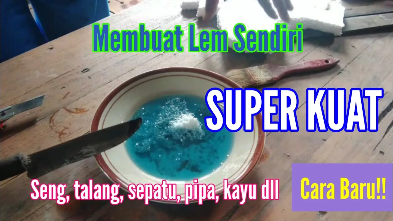 CARA MENGHILANGKAN BEKAS LEM G/ALTECO/Korea/Super Glue/Setan TERAMPUH !!