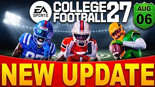 College Football 27 Update 1 007 Patch Notes Breakdown Huge Gameplay Dynasty Changes