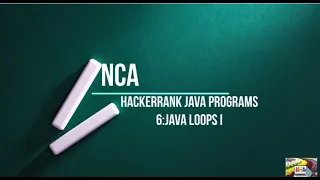 6 Java Loops l Hackerrank java solutions