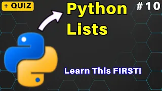 Python Lists for Beginners Indexing Slicing More Part