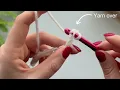 HOW DO YOU CROCHET THE NEXT ROW❓You'll get it with this tutorial!