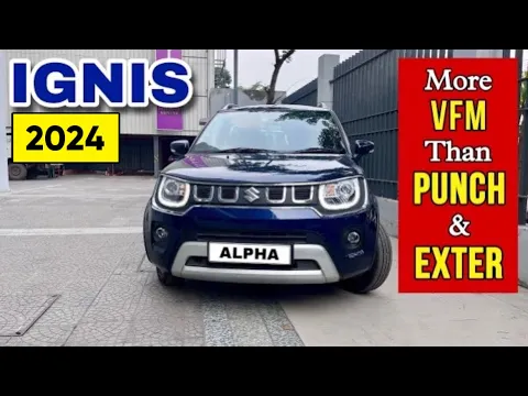 2024 Maruti IGNIS Alpha @7.61 Lakh - NEW Features Added