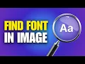 How To Find Which Font Is Used In Image Quick Guide