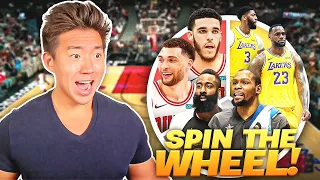 SPIN THE WHEEL OF NBA TEAMS 2K22