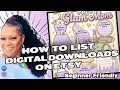 How to List a Digital Download on Etsy Step by Step Coloring Pages Example
