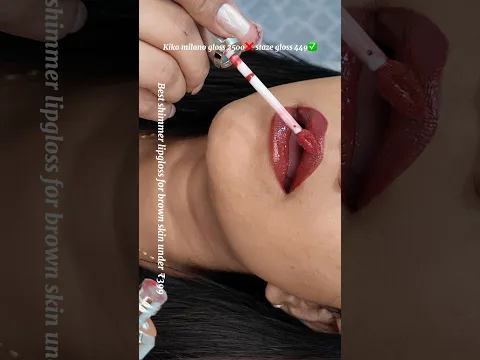 STAZE 9 to 9 4d shimmer gloss review #lipgloss #affordablemakeup #lipstick