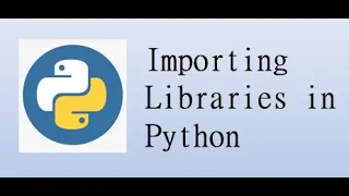 Importing Libraries in Python - Data Science Class