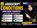 JavaScript Conditions 6 More Real-World Examples Switch Ternary Interview Questions Part 2