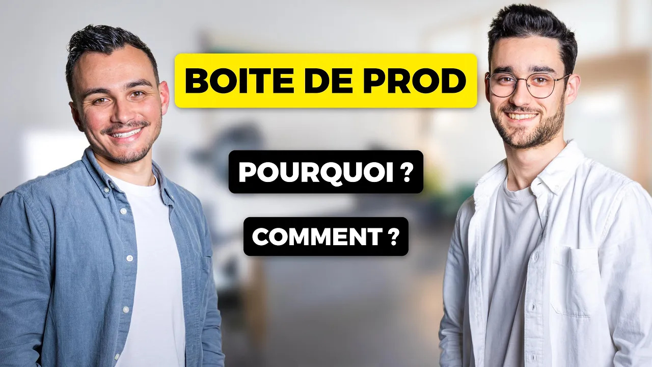 Portrait d’entrepreneurs de la production vidéo