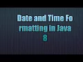 Date and Time Formatting in Java 8