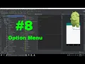How to create an options menu with Kotlin - Kotlin Android for beginners