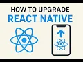 How to Upgrade React Native Project CLI Method