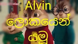 alvin with new sinhala song 