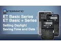 Setting Daylight Saving Time Date ETBasic Series