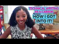 Technical Writing as a Career Career Change My WFH Job