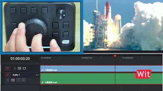 iwit x Controller DaVinci editing software