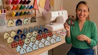 Usa retazos de tela para coser adornos y crear artículos únicos | Ideas de costura
