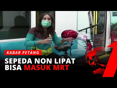 Kabar Gembira, Pengguna Sepeda Non Lipat di MRT Tak Dipungut Biaya Tambahan | tvOne
