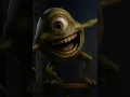 Realistic Mike Wazowski from Monsters University Pixar AI Transformation