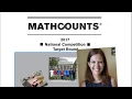 2017 National Mathcounts Target 8