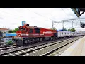 Turkish Guney Southern Express Passing a Station in Ankara