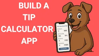 I Built a Tip Calculator in 15 Minutes HTML Tailwind JS Tutorial 5 minute summary