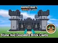 Minecraft 1 17 Update Stone And Deepslate Brick Castle Tutorial For Minecraft