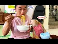 Download Lagu Wow... So Yummy! Monkey Lyly craved seeing her mother's bowl of noodles.