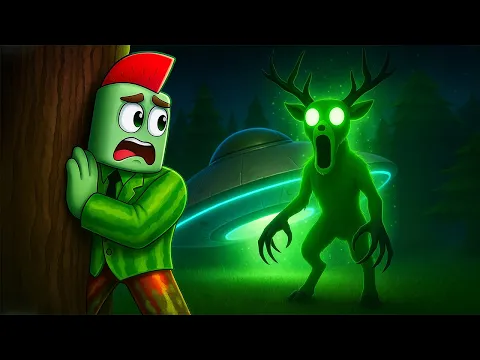 Video Thumbnail: 99 Nachten In Het Bos, Maar Job Ontdekt Een Groot Geheim... In Roblox!