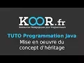 TUTO Java Mise en oeuvre du concept d heritage
