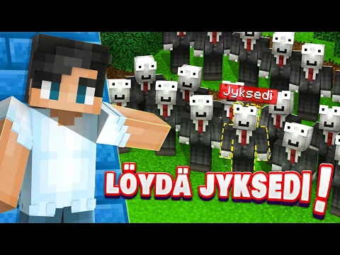 Video Thumbnail: TUNNISTA OIKEA JYKSEDI.. (Minecraft Piilosta)