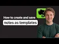 How to Create and Save Notes as Templates in Evernote Full 2026 Tutorial